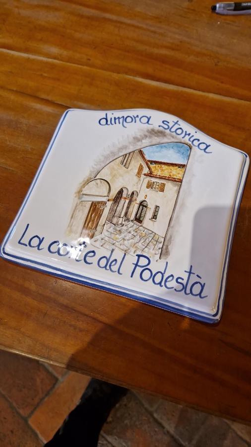 La Corte Del Podesta Sarteano Eksteriør billede